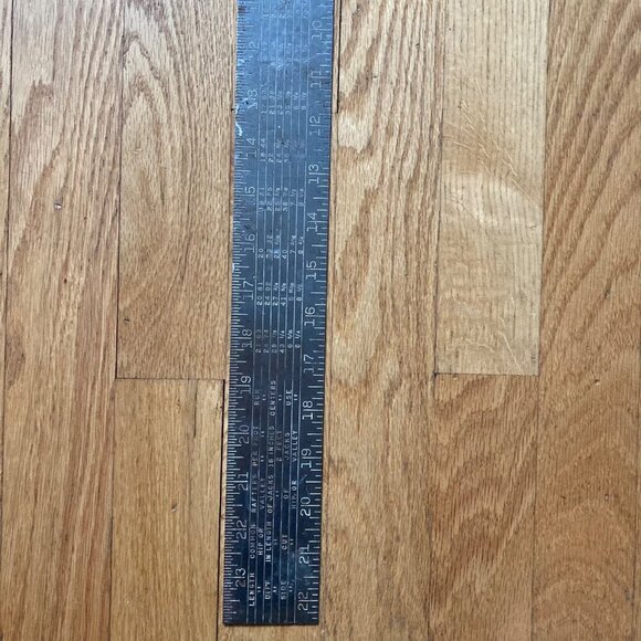 Vintage Stanley R100 Roofer's Square Carpenter's Framing Tool - Picture 4 of 8